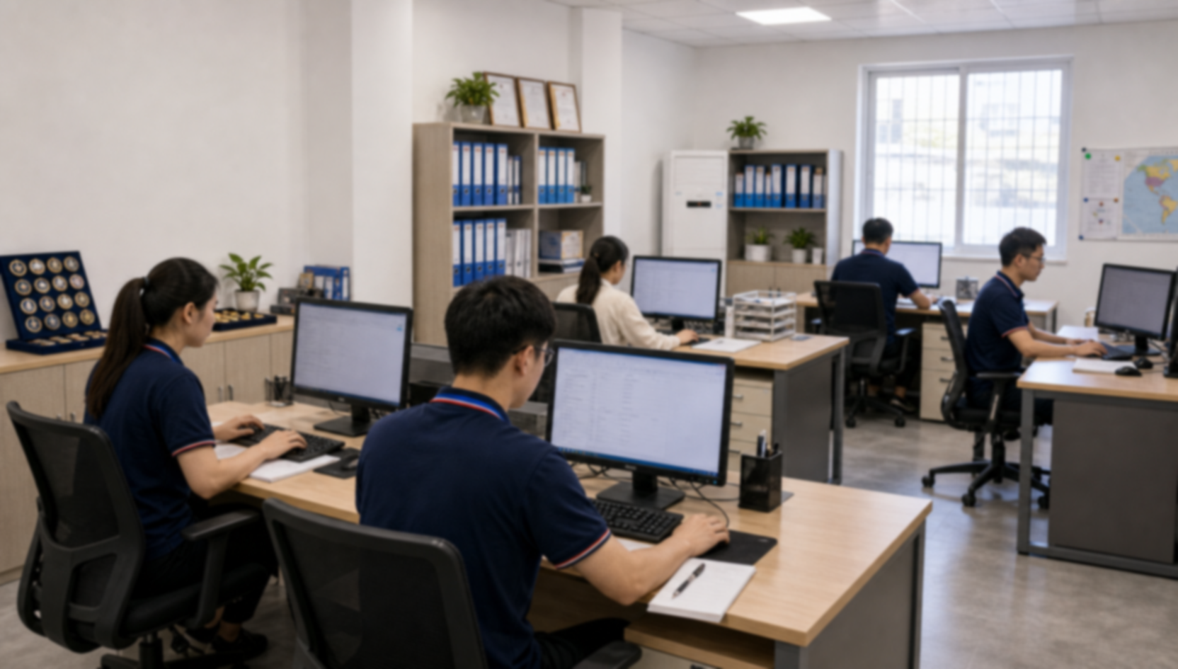 Poray small Chinese office
