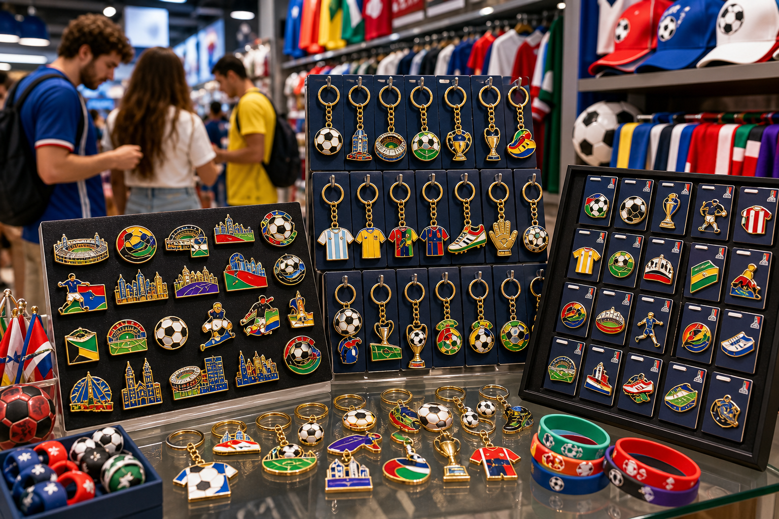 Anonymous colorful retail souvenir case