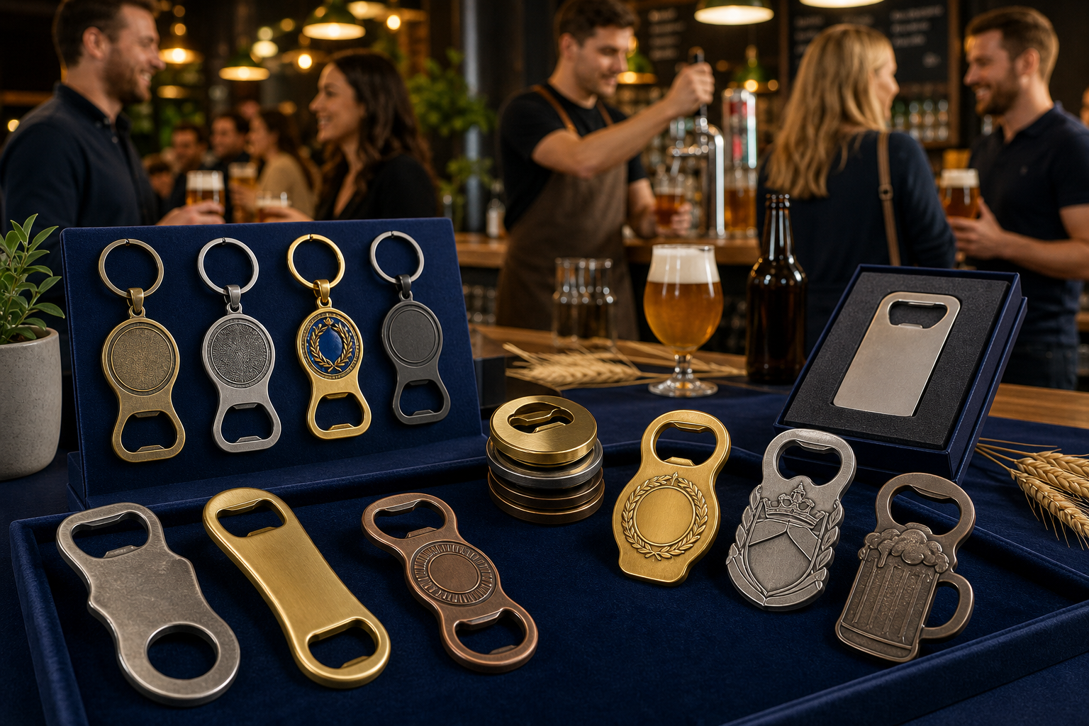 Custom bottle openers